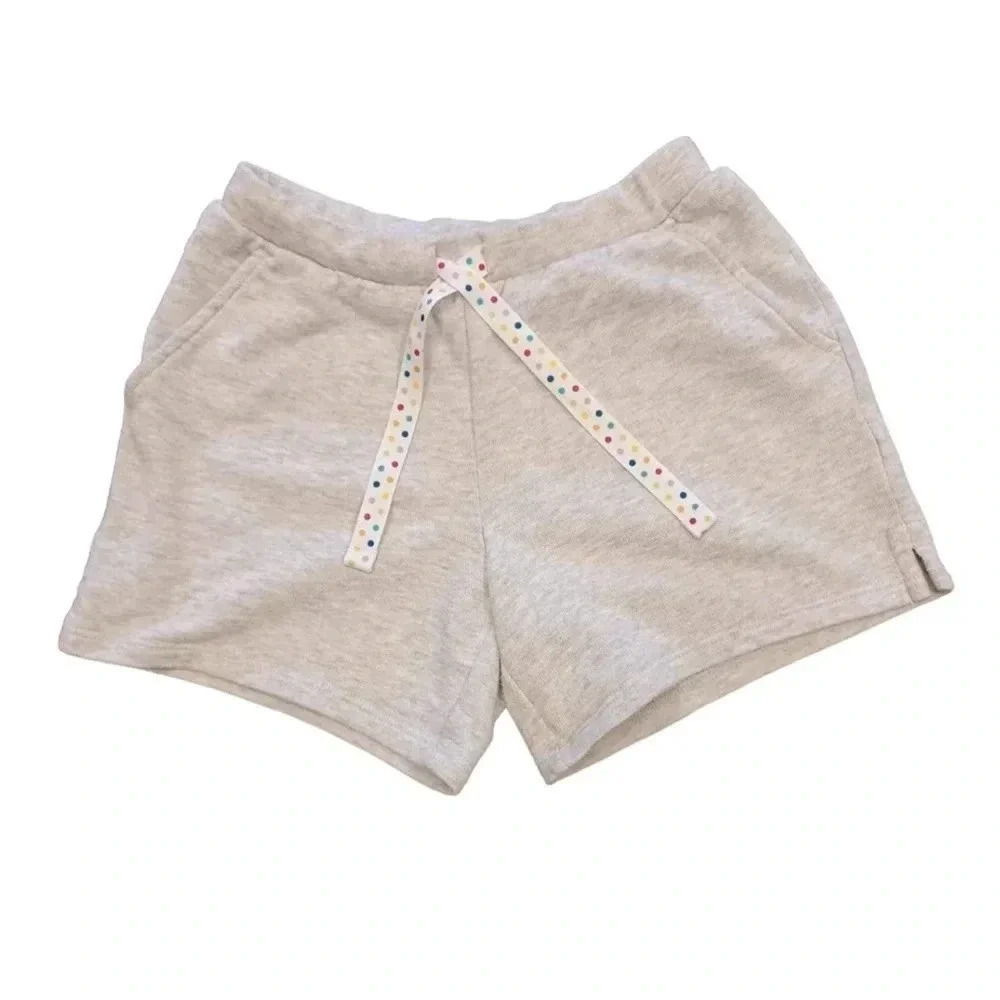 Lands End Grey Track Shorts Size 5/6-Medium